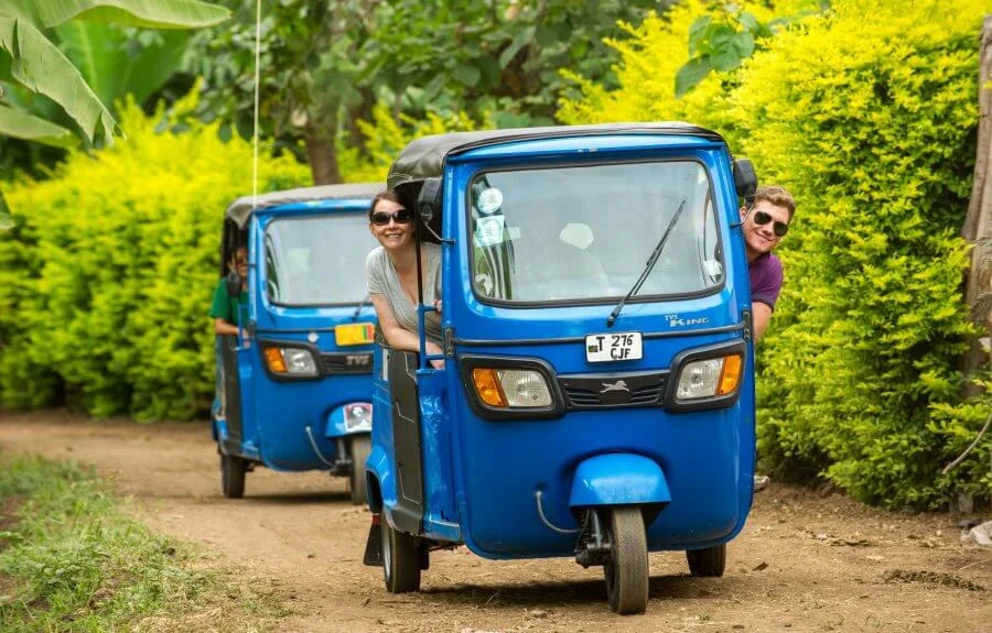 Mto Wa Mbu In A TukTuk image